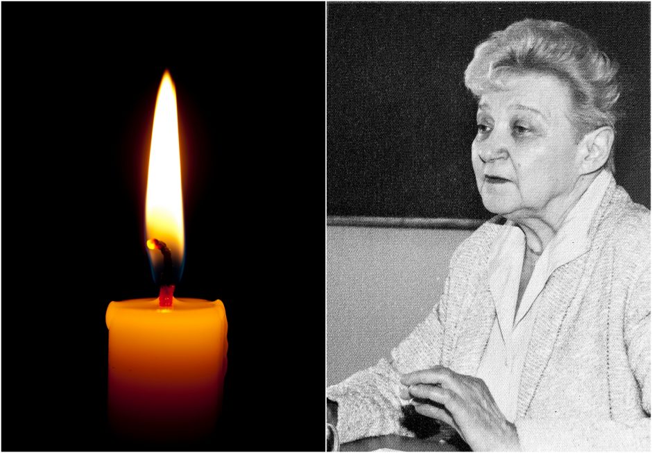 Netektis KU bendruomenėje: mirė L. Z. Ruseckienė