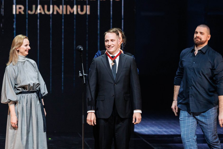 „Auksinių scenos kryžių“ apdovanojimų ceremonija Klaipėdos dramos teatre